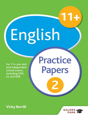 cover image of 11+ English Practice Papers 2